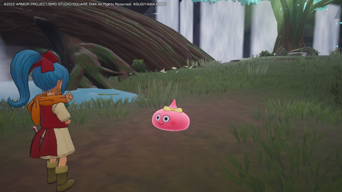 You meet a couple of slimes Oozabella and Goonther, who join your treasure-hunting crew.